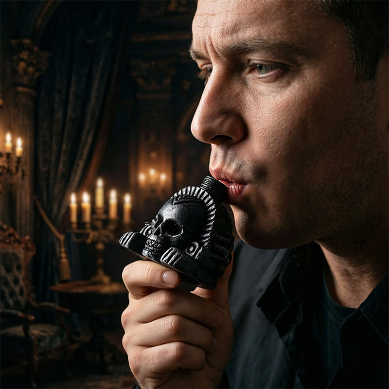 Aztec Death Whistle | Screaming Skull Halloween Prank & Party Prop