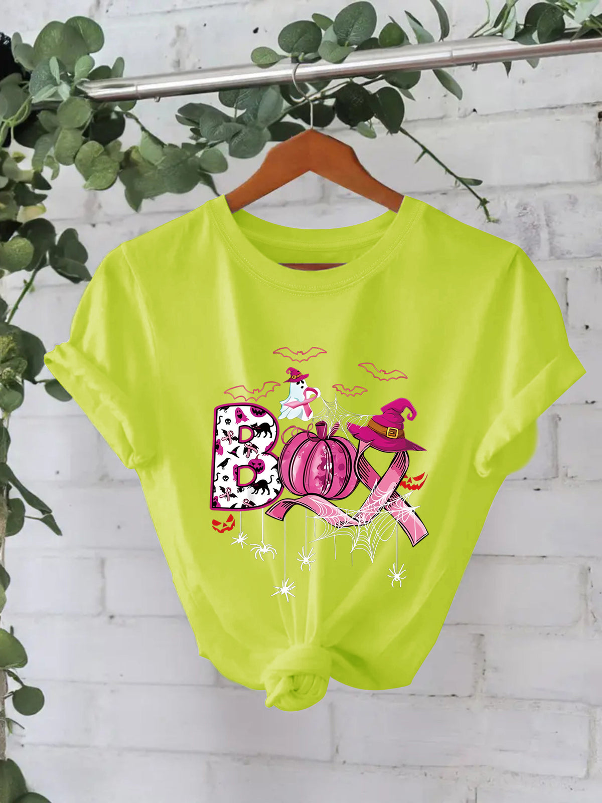 Halloween Pattern Printed T-shirt