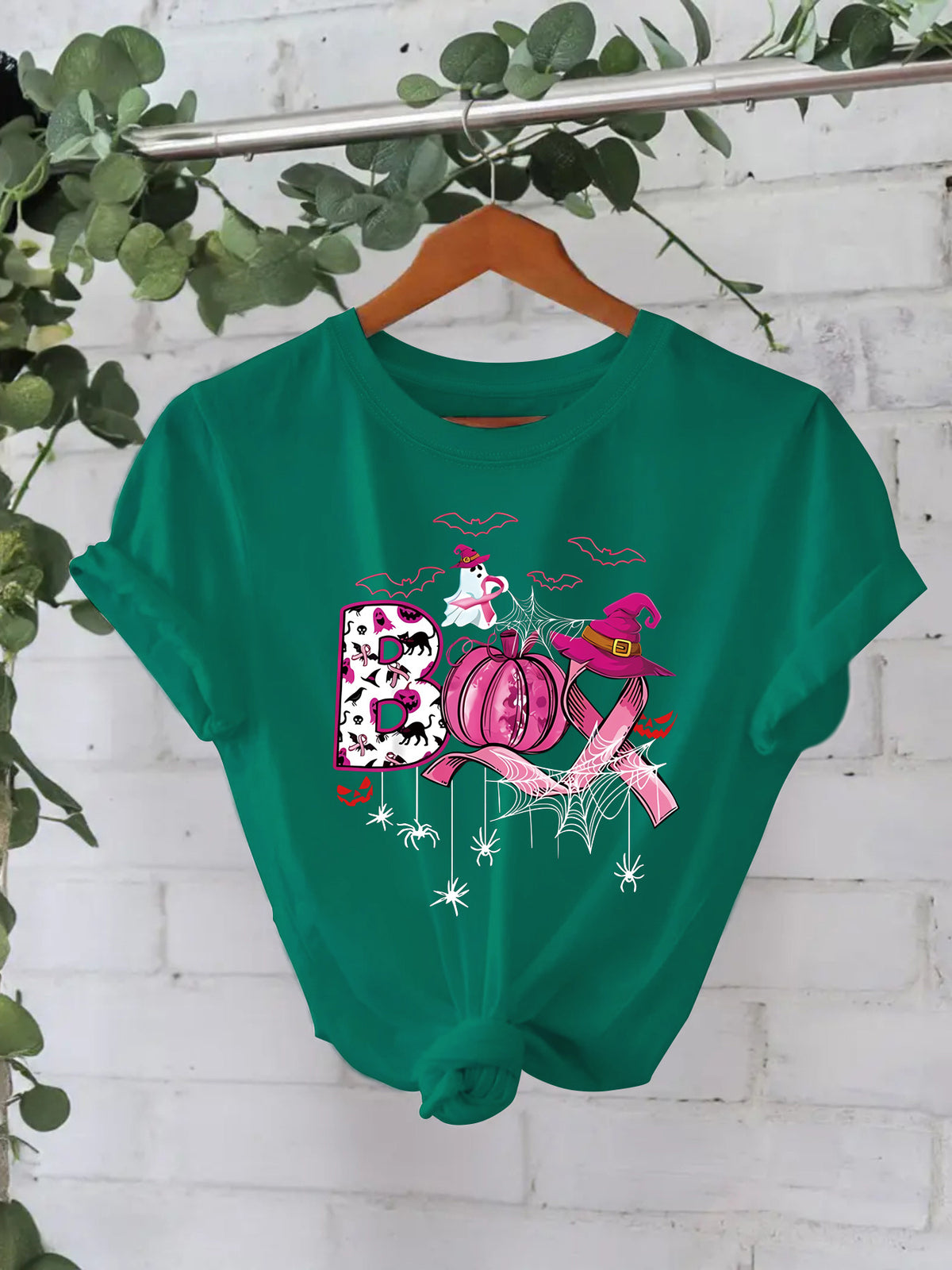 Halloween Pattern Printed T-shirt