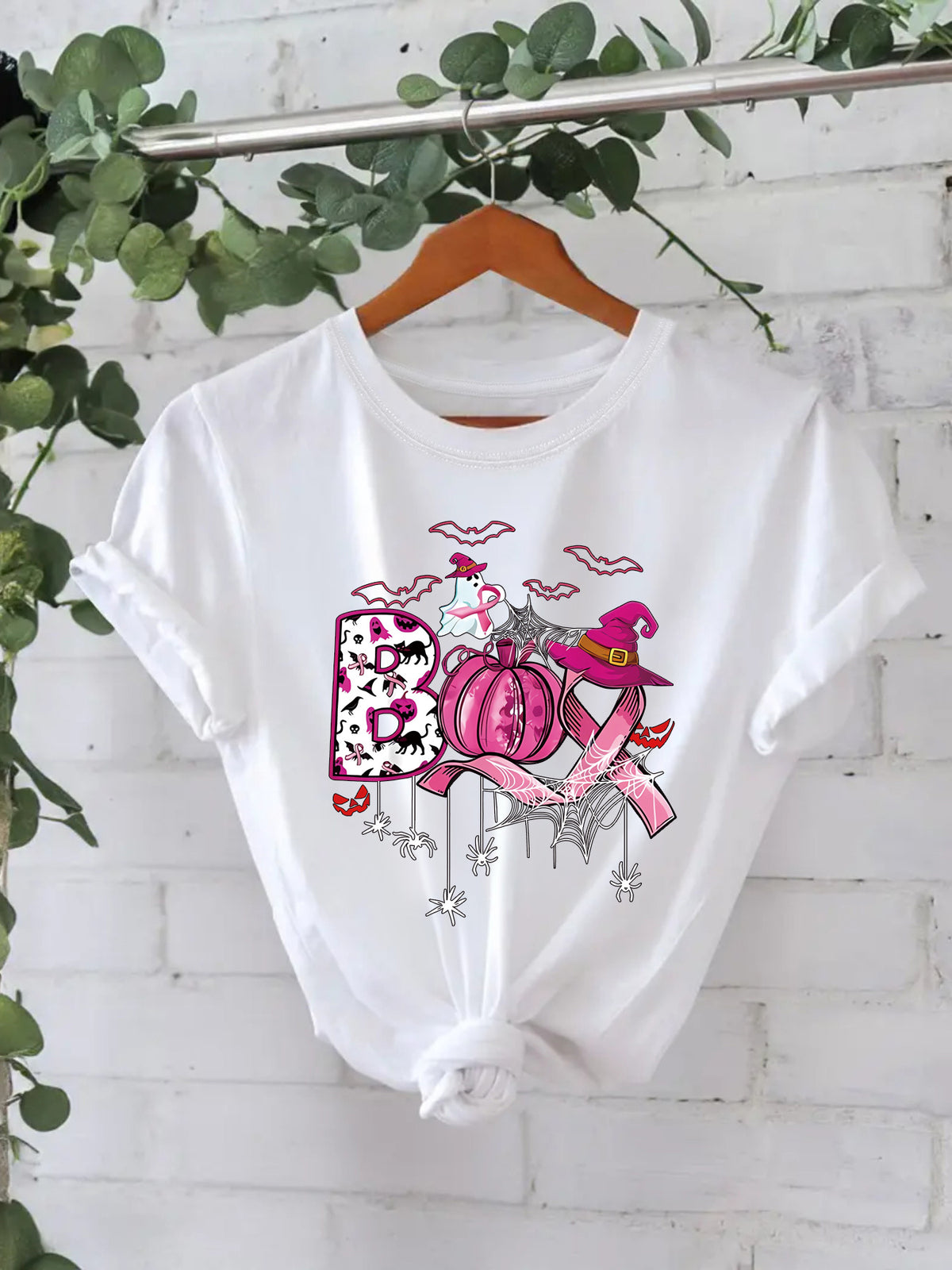 Halloween Pattern Printed T-shirt
